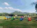 惠州农家乐拓展场地可以同时容纳500人团建活动